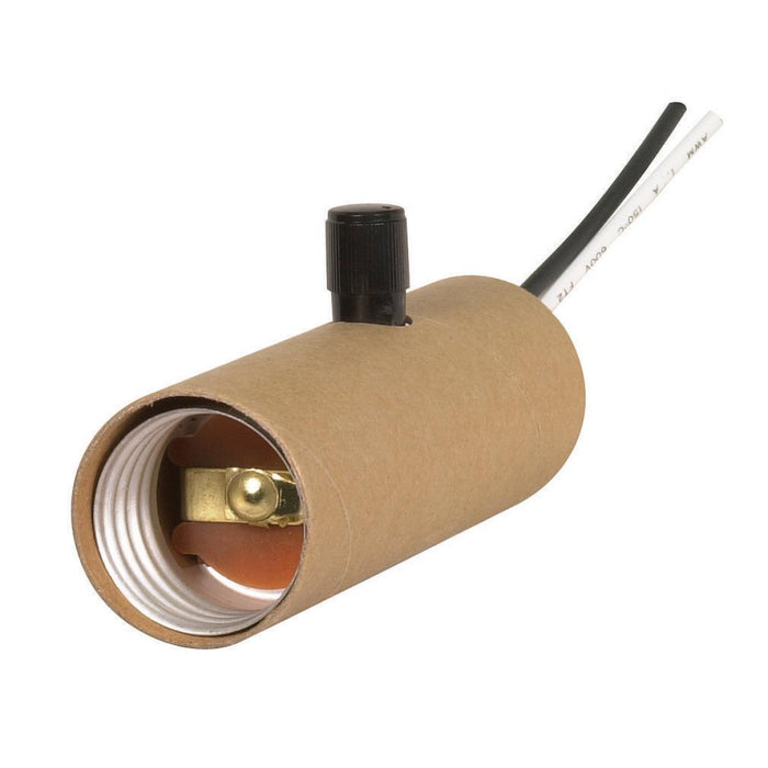 Satco 80-1167 Full Range Socket Dimmer Medium Base Candle Socket W/Paper Liner, Not Specified