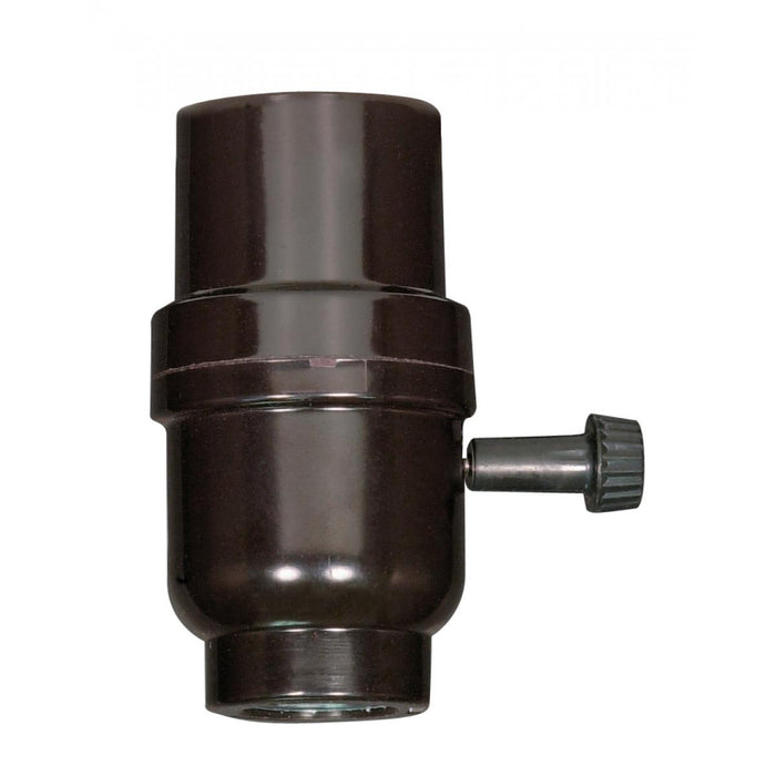 Satco 80-1266 3 Terminal 2 Circuit Turn Knob, Not Specified