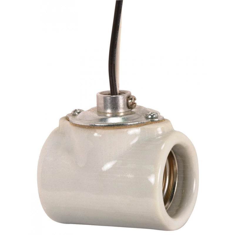 Satco 80-1314 Socket, Glazed
