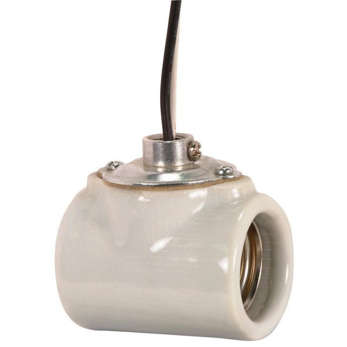 Satco 80-1314 Socket, Glazed