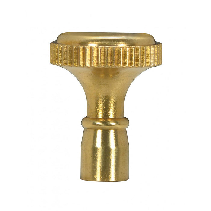 Satco 80-1353 Knob, Polished Brass