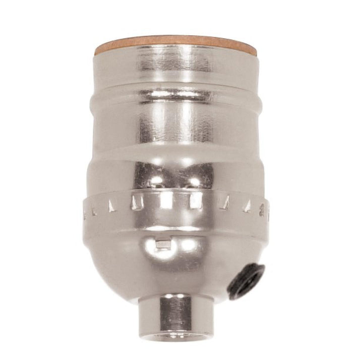 Satco 80-1373 Socket, Nickel