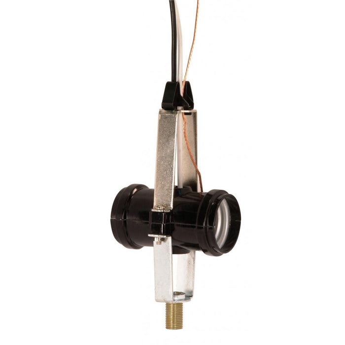 Satco 80-1379 Phenolic Twin Cluster, Black