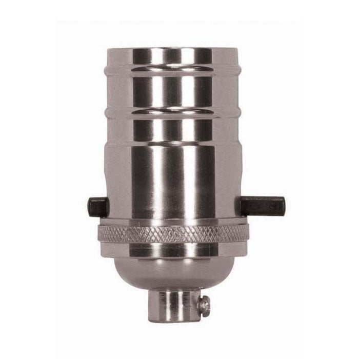 Satco 80-1433 Socket, Polished Nickel