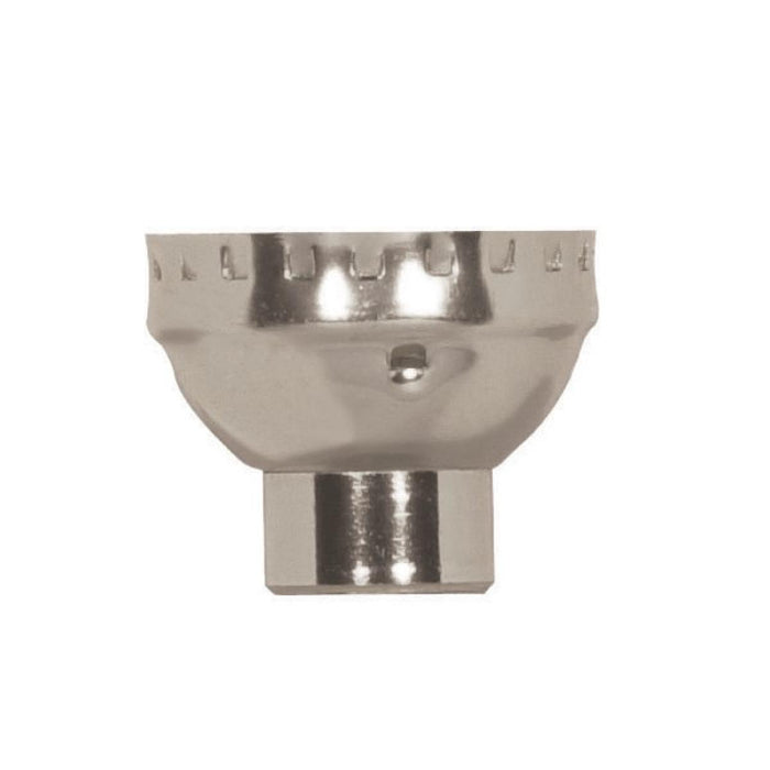 Satco 80-1437 Cap With Paper Liner, Nickel