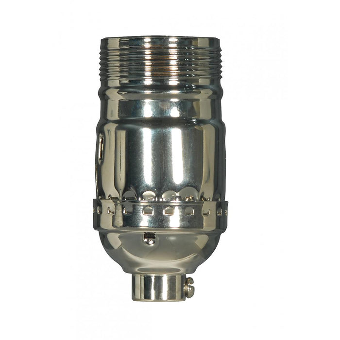 Satco 80-1447 Socket, Polished Nickel