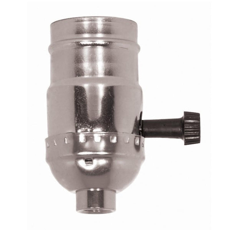 Satco 80-1453 Socket, Nickel