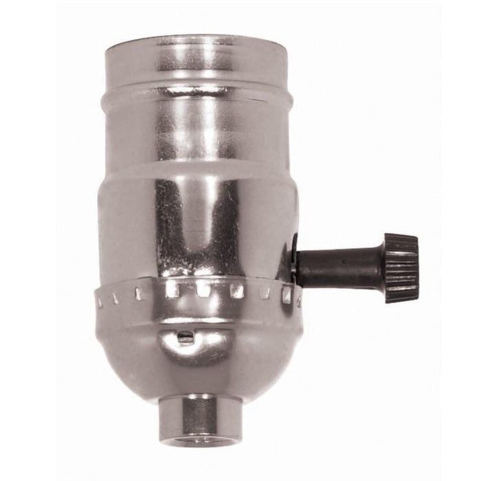 Satco 80-1453 Socket, Nickel