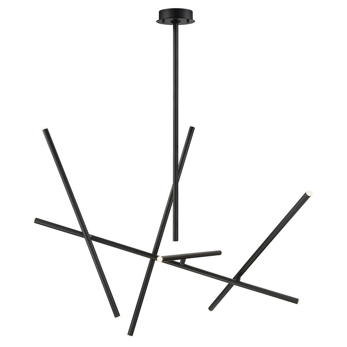 Eurofase 36250-011 LED Chandelier, Black