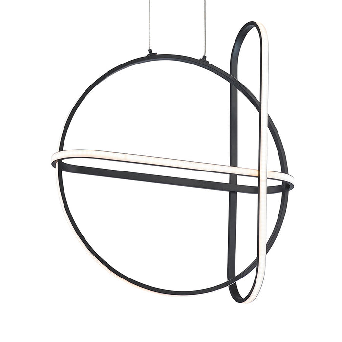 Eurofase 37035-013 LED Chandelier, Black