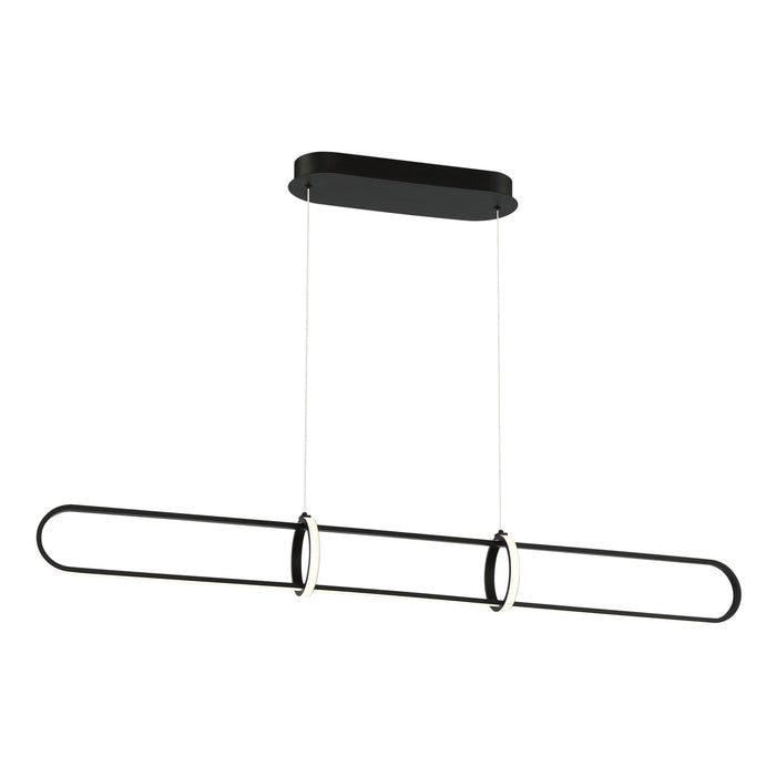 Eurofase 37037-017 LED Chandelier, Black
