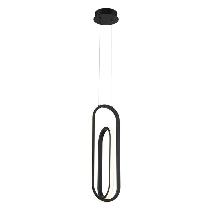 Eurofase 37038-014 LED Pendant, Black