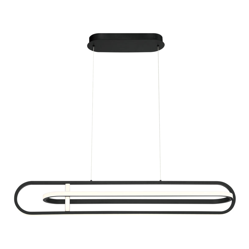 Eurofase 37039-011 LED Chandelier, Black