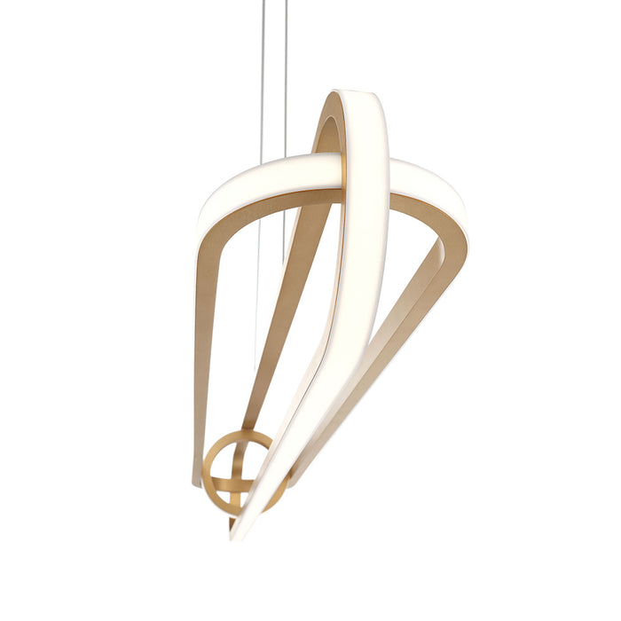 Eurofase 37039-028 LED Chandelier, Gold