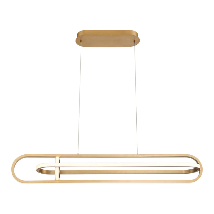 Eurofase 37039-028 LED Chandelier, Gold