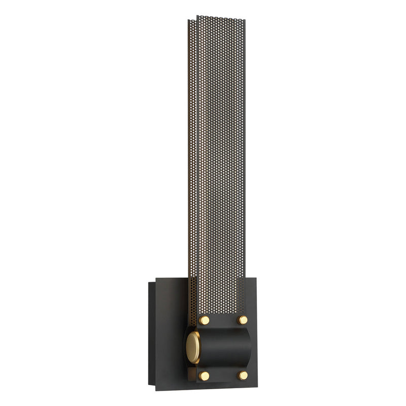 Eurofase 37052-010 LED Wall Sconce, Gold-Black