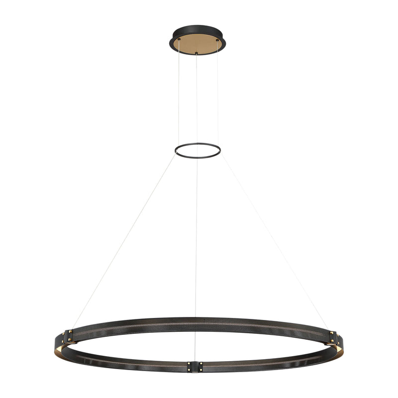 Eurofase 37054-014 LED Chandelier, Gold-Black