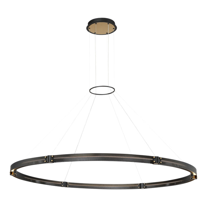 Eurofase 37055-011 LED Chandelier, Gold-Black