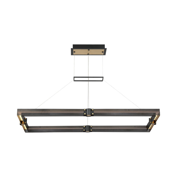 Eurofase 37060-015 LED Chandelier, Gold-Black