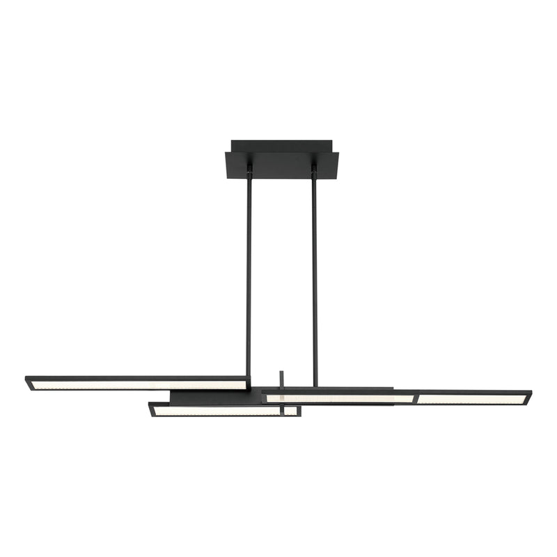Eurofase 37062-019 LED Chandelier, Black
