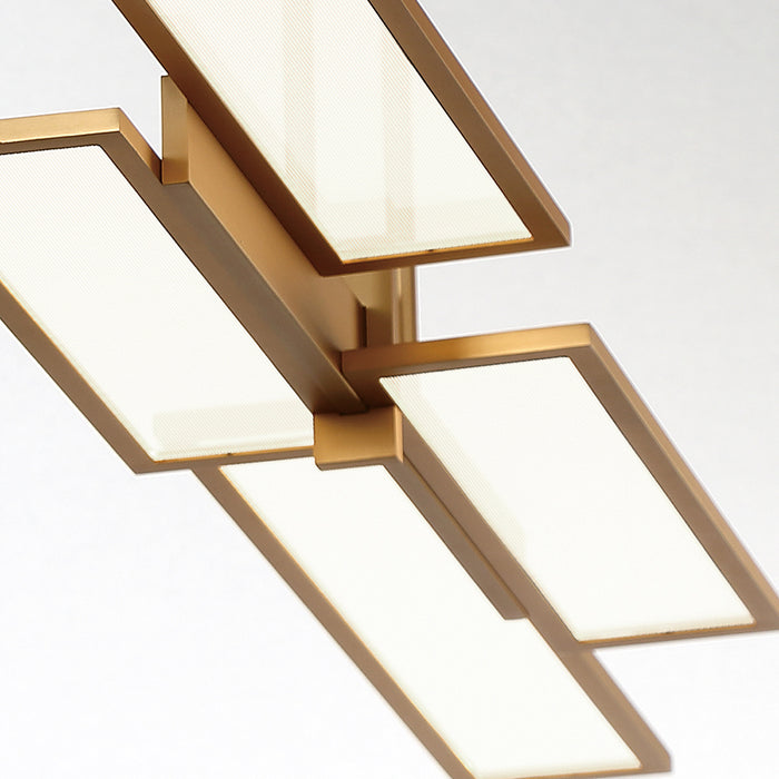 Eurofase 37062-026 LED Chandelier, Gold
