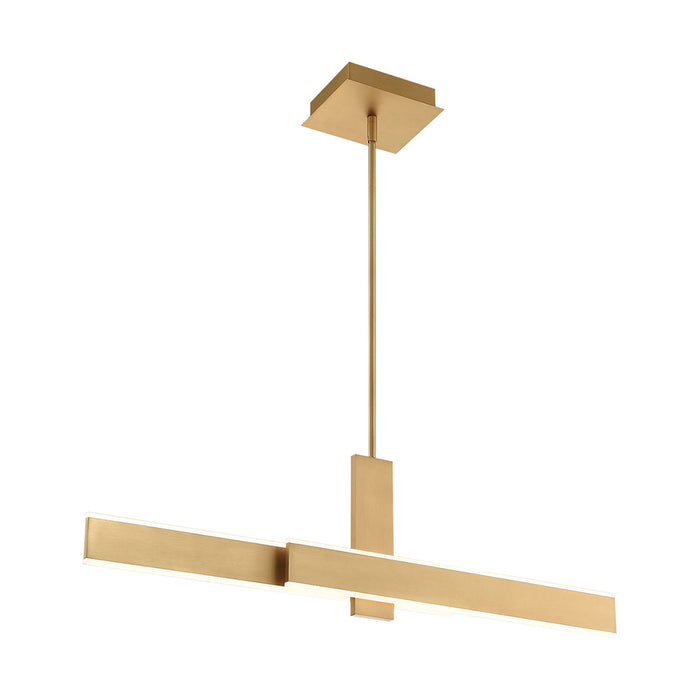 Eurofase 37063-023 LED Chandelier, Satin Gold