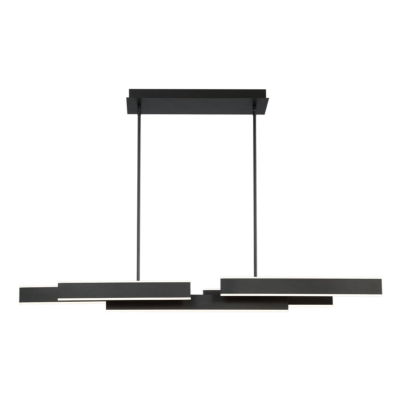 Eurofase 37065-010 LED Chandelier, Black