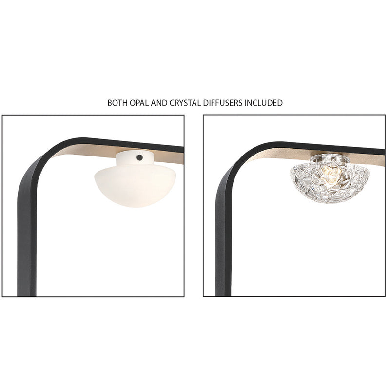 Eurofase 37076-016 LED Wall Sconce, Gold-Black