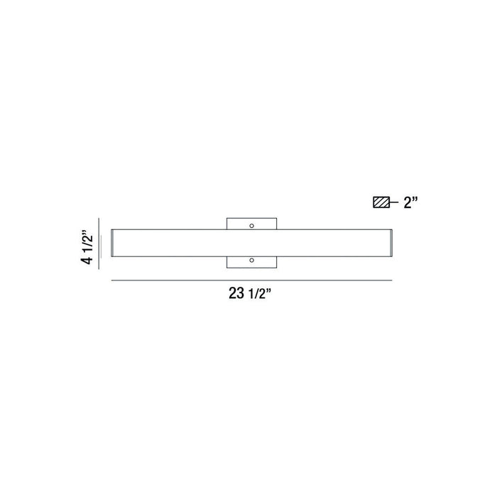 Eurofase 37080-020 LED Wall Sconce, Black