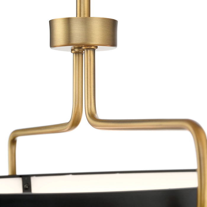 Eurofase 37082-017 LED Pendant, Brass