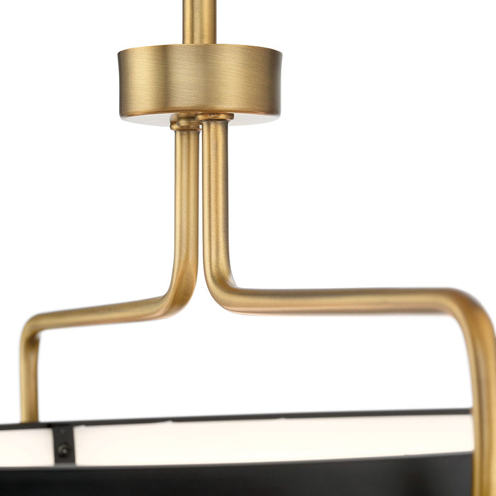 Eurofase 37083-014 LED Pendant, Brass