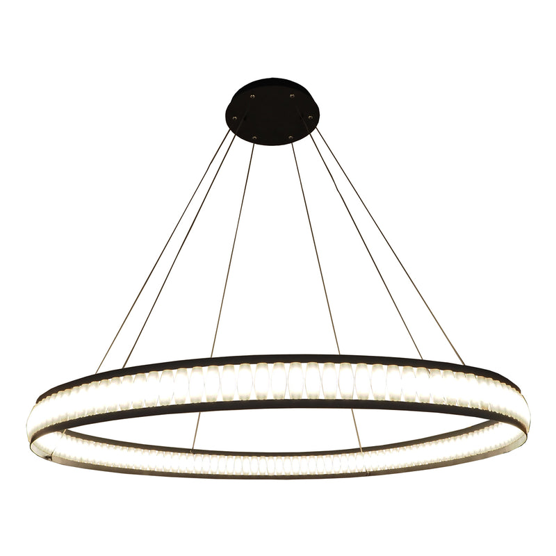 Eurofase 37092-016 LED Chandelier, Black