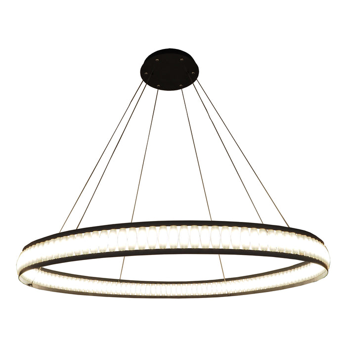 Eurofase 37092-016 LED Chandelier, Black