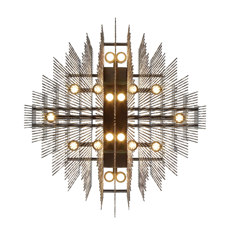 Eurofase 37095-017 LED Chandelier, Gold