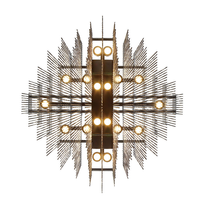 Eurofase 37095-017 LED Chandelier, Gold