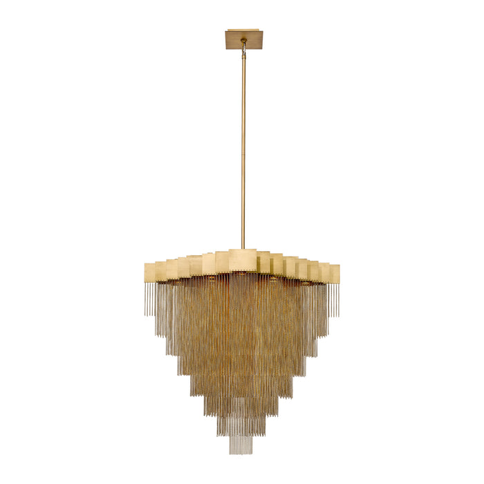 Eurofase 37095-017 LED Chandelier, Gold