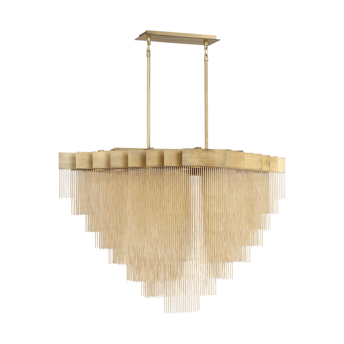 Eurofase 37096-014 LED Chandelier, Gold