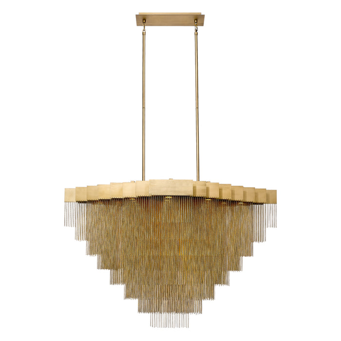 Eurofase 37096-014 LED Chandelier, Gold