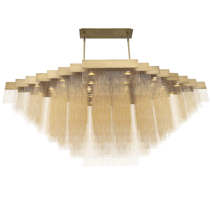 Eurofase 37097-011 LED Chandelier, Gold