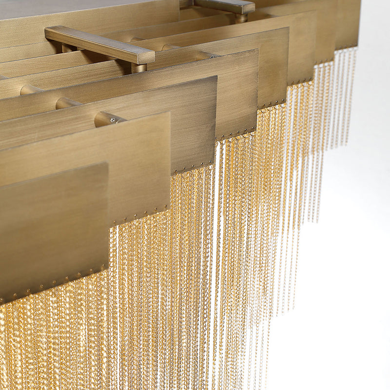 Eurofase 37097-011 LED Chandelier, Gold