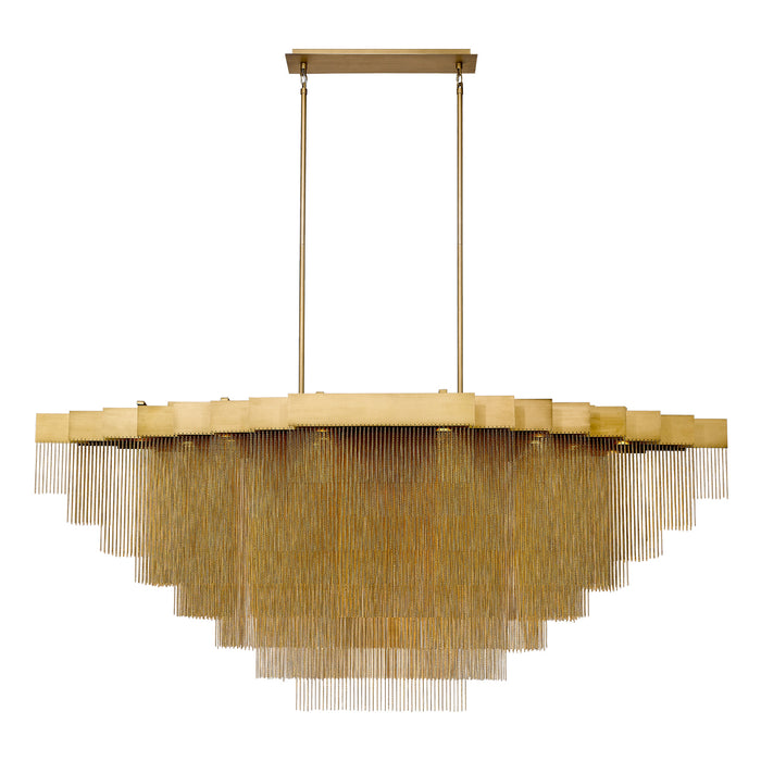 Eurofase 37097-011 LED Chandelier, Gold
