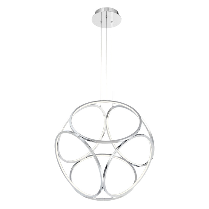 Eurofase 37102-012 LED Pendant, Chrome