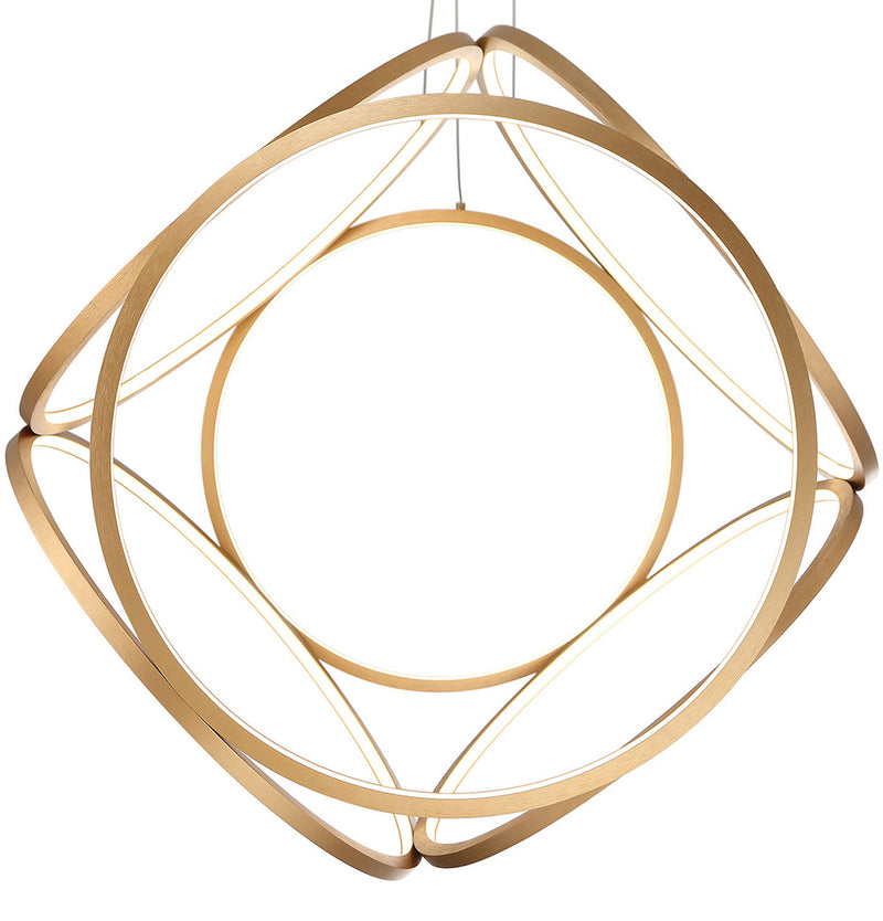 Eurofase 37104-023 LED Pendant, Gold