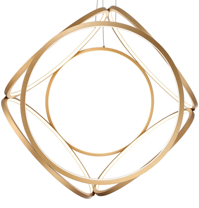 Eurofase 37104-023 LED Pendant, Gold