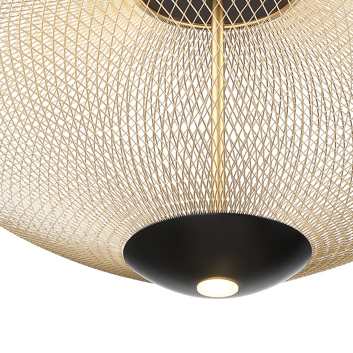 Eurofase 37107-017 LED Pendant, Black