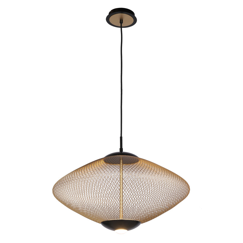 Eurofase 37107-017 LED Pendant, Black