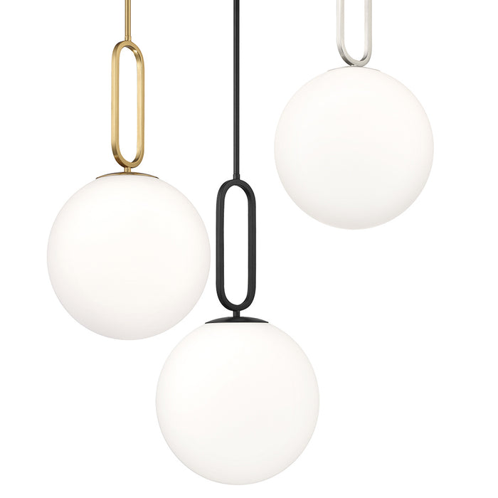 Eurofase 37233-013 One Light Pendant, Black