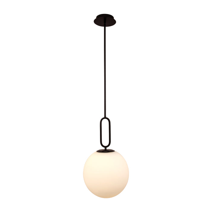 Eurofase 37233-013 One Light Pendant, Black