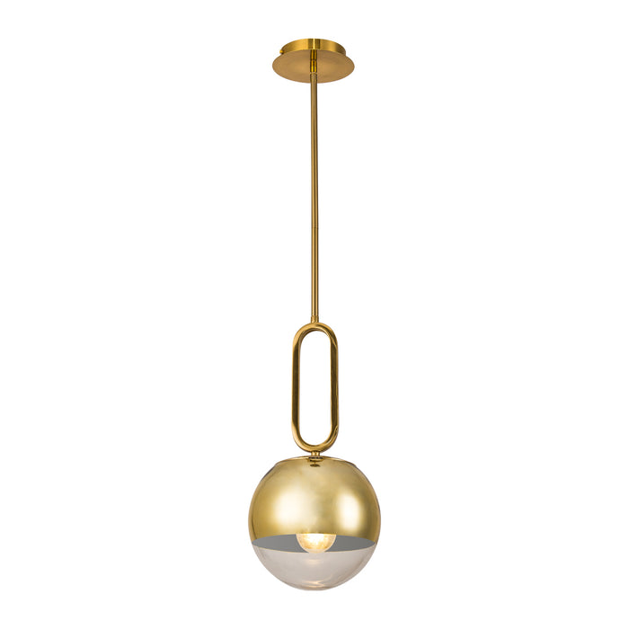 Eurofase 37348-014 One Light Pendant, Gold