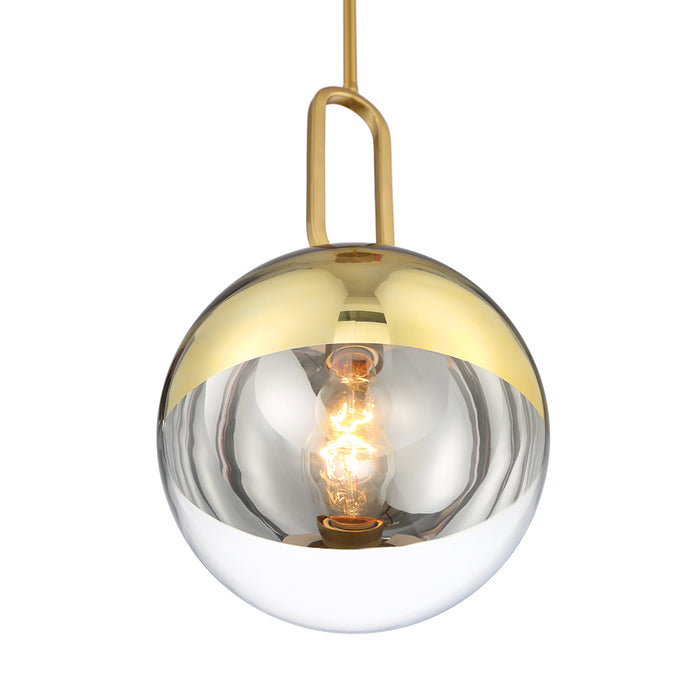 Eurofase 37349-011 One Light Pendant, Gold